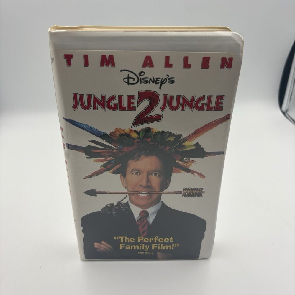 Jungle 2 Jungle VHS 1997 Disney Clamshell Tim Allen
